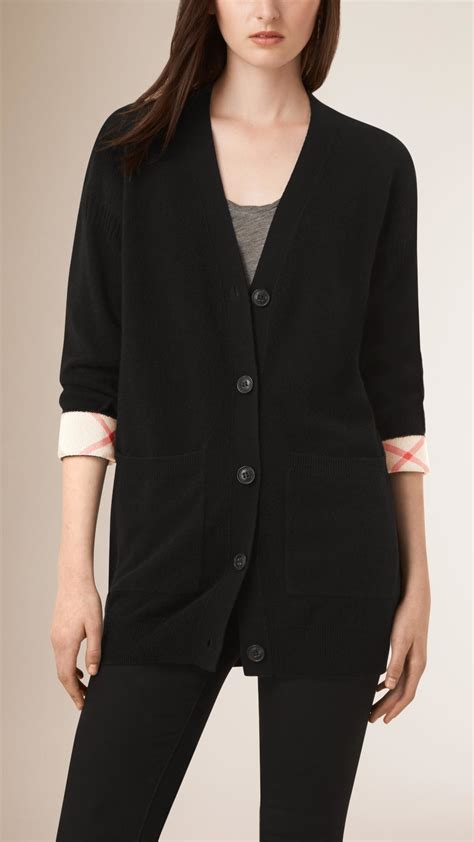 burberry oversized cardigan.